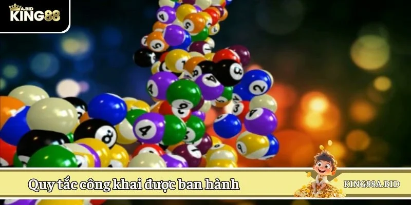 Quy tắc công khai được ban hành